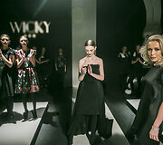 Viktorija Rakauskienė su modeliais