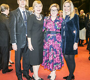 Algis Kavaliauskas, Virginija Kavaliauskienė, Vida Rama&scaron;kienė ir Justina Rama&scaron;kienė