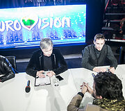 Pirmosios &bdquo;Eurovizijos&ldquo; atrankos laidos akimirka