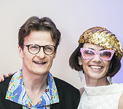 Eurovizinis vakarėlio akimirka