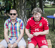 Darius Užkuraitis (kairėje)