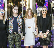 Simona Daugėlaitė, Christopheris Chongas, Ieva Lunevičiūtė ir Laura Želnytė