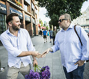 Mantas Petru&scaron;kevičius ir Andrius Užkalnis