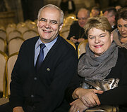 Audronė Usonienė su vyru Algirdu