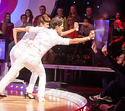 Aktorė Milda &Scaron;takėnaitė ir Deividas Me&scaron;kauskas