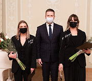 Agnietė Lisičkinaitė, Simonas Kairys ir Greta Grinevičiūtė