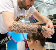 Fotosesijos akimirka