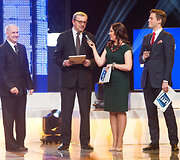 Jonas Ramelis, Audrius Siaurusevičius, Eglė Daugėlaitė ir Ignas Krupavičius