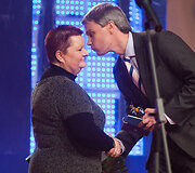 Margarita Liaudanskienė ir Rimvydas Paleckis