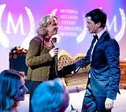 Apdovanojimų ceremonijos akimirka