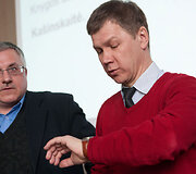 Akimirka i&scaron; knygos pristatymo