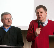 Jonas Vai&scaron;kūnas ir Naglis &Scaron;ulija