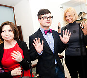 Edvardas Žičkus (centre)