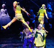  &bdquo;Cirque du Soleil&ldquo; pasirodymo &bdquo;Alegria&ldquo; akimirka