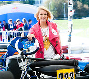 Aistė Pa&scaron;kevičiūtė vedė kartingų varžybų finalą