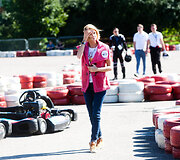 Aistė Pa&scaron;kevičiūtė vedė kartingų varžybų finalą