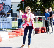Aistė Pa&scaron;kevičiūtė vedė kartingų varžybų finalą