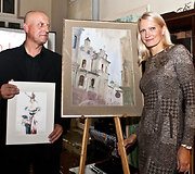Arvydas Vaičiūnas ir Svetlana Ovinova
