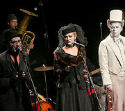 Keistuolių teatro naujo sezono atidarymo akimirka