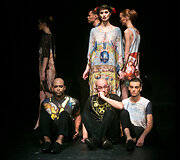 Kolekcijos pristatymo akimirka