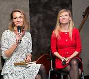 Jurgita Jurkutė-&Scaron;irvaitė ir Leonora Blekaitytė  