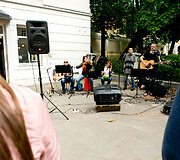 Gatvės muzikos dienos akimirka