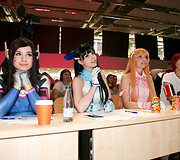 Cosplay konkurso akimirka
