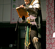 Cosplay konkurso akimirka