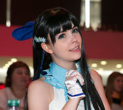 Cosplay konkurso akimirka