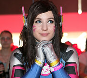 Cosplay konkurso akimirka