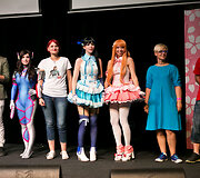 Cosplay konkurso akimirka