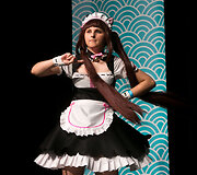 Cosplay konkurso akimirka