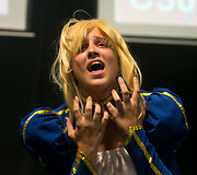 Cosplay konkurso akimirka