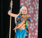 Cosplay konkurso akimirka