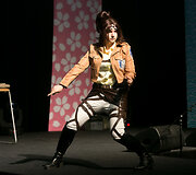 Cosplay konkurso akimirka