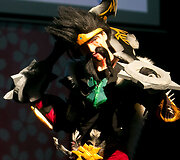 Cosplay konkurso akimirka