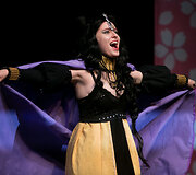 Cosplay konkurso akimirka