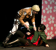 Cosplay konkurso akimirka