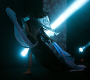 Cosplay konkurso akimirka