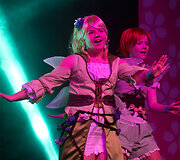 Cosplay konkurso akimirka