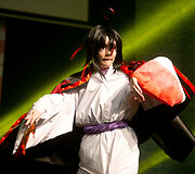 Cosplay konkurso akimirka