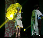 Cosplay konkurso akimirka