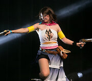 Cosplay konkurso akimirka