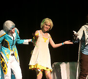 Cosplay konkurso akimirka
