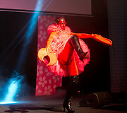 Cosplay konkurso akimirka