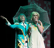 Cosplay konkurso akimirka