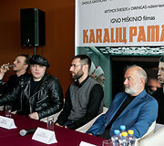 Filmo "Karalių pamaina" spaudos konferencija
