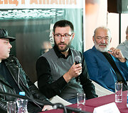Filmo "Karalių pamaina" spaudos konferencija