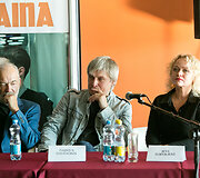 Filmo "Karalių pamaina" spaudos konferencija