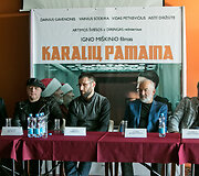 Filmo "Karalių pamaina" spaudos konferencija